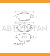 ������� ����. ���. /���. AUDI A1/A3, VW Golf 5/6/Jetta/Caddy/Polo/Passat/Touran, �Skoda Octavia/Roomster/Rapid 03- Brembo P85146 P85146 ����