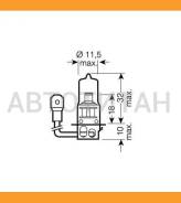 ����� H3 12V 55W PK22s Original LINE �������� ������������ �/� (���) 1 �� 12V 55W PK22S 6415101B ����