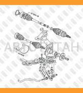 ����� �������� �������� ������ ������ AUDI 100/200 81- Fixar FQ0402R FQ0402R ����