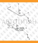 ������ ������������� ������� LAND Rover Range Rover Sport 10- FG0438 ����