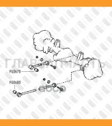 ����������� ������� ����������� ������ Toyota Land Cruiser 80 90- FG0680 ����