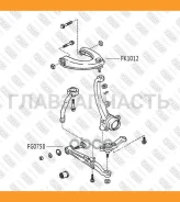 ����������� ��������� ������� ������ Toyota Chaser/Cresta/Crown/Mark II/Verossa 95- FG0758 ����