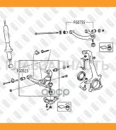 ����������� ������ �����. ����� Toyota 4Runner/Land Cruiser Prado 120 02, Lexus GX470 01 FG0755 ����