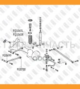 ����� �������� ������ ������� ����� Toyota Land Cruiser 100 98- / Lexus LX 470 98- Fixar FQ1065L FQ1065L ����
