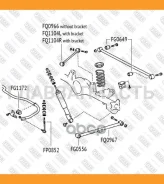 ����� ������ �������� ������� ������ Toyota Land Cruiser Prado 120 02- FQ1104R ����