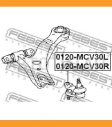 ����� ������� ������ | ����� ����/��� | Febest 0120MCV30R 0120MCV30R ����