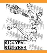 ����� | ����� ��� | Daihatsu, Toyotasirion M100, 101, 110, 111, Storia M110S 4WD, YRV M200, Febest 0124YRVL 0124YRVL ����