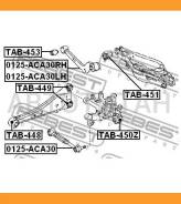 ���� ������� | ��� ����/��� | Toyota, Lexusnx Series AGZ1, AYZ1, Harrier, Hybrid ASU6, AVU65, ZSU6, RAV4 Febest 0125ACA30LH 0125ACA30LH ����
