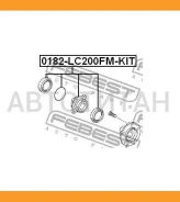 ��������� ������. ������� - �-�� [�������] Lexus LX450d VDJ201 (2015-) LX460 URJ202 (2012-2015) LX570 URJ201 (2007-) Toyota Land Cruiser 200 URJ200L/G...