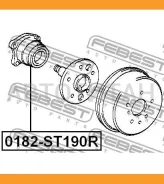 ������� �������� | ��� ����/��� | Toyotacarina E WG (JPP) AT19, ST191, CT190, Celica ST20, Carina E (UKP) A 0182ST190R ����