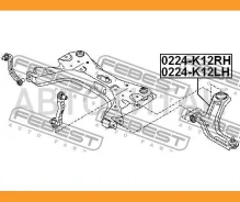 ����� | ����� ���� | Nissannote UK MAKE E11E, Micra K12E, Micra C+C CK12E, CUBE Z11, CUBE CU Febest 0224K12RH 0224K12RH ����