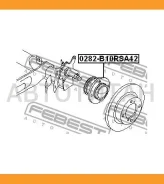 ������� � ����������� ����. � ������� ��S Nissan Almera Classic 1.6 06- Febest 0282B10RSA42 0282B10RSA42 ����