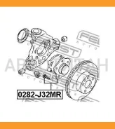 ������� ������ Nissan Murano Z51 2007- Febest 0282J32MR 0282J32MR ����