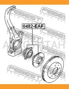 ������� �������� Mitsubishi Galant EA 1996-2003 Febest 0482EAF 0482EAF ����