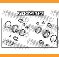 ����������� �������� ���������� ��������� Toyota Corolla ADE150/NDE150/NRE150/ZRE15#/ZZ�E150 2006-2013 0175ZZE150F ����