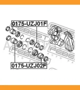 ������� �������� ���������� ��������� Toyota Land Cruiser 100 98-07 0176UZJ01F ����