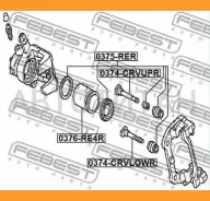 ������� �������� ���������� ������� Honda CR-V RE7 2008-2011 [EU] 0376RE4R ����