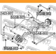 ���� ������������� ������ Ssang YONG Rexton II 2006- 1423001 ����