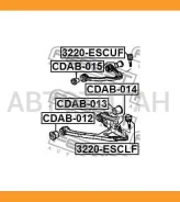 ����� ������� ��������� ������� ������ Cadillac Escalade (4WD) 1997- [EU] Febest 3220Esclf 3220ESCLF ����