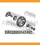 ��������� ��������� ����������� 25x55x43 | ��� ����/��� | Febest DAC25550043KIT DAC25550043KIT ����