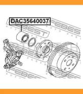 ��������� ��������� 35x64x37 | ����� ����/��� | Daihatsu, Mitsubishi, Toyota, Nissantrevis L651, MOVE L901, Copen L880 DAC35640037 ����
