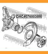 ��������� ��������� 40x76x38 | ����� ����/��� | Mitsubishicolt, COLT PLUS Z25A, COLT, COLT PLUS Z27W, COLT, COLT PLUS Z Febest DAC40760038M DAC4076003...