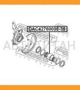 ��������� ��������� 42x76x35x38 | ����� ����/��� | Febest DAC4276003835 DAC4276003835 ����