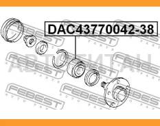 ��������� ��������� 43x77x42x38 | ����� ����/��� | Toyotalite, Townace NOAH, V CR4,5, KR4,52, SR40,50, Previa TCR1,2, LITE, T Febest DAC4377004238 DAC...