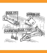 ����������� ������� ������ ��������� | ��� ����/��� | Febest HAB110F HAB110F ����