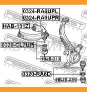 ����������� ��������� �������� ������ | ����� ����/��� | Febest HAB151Z HAB151Z ����