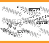 ������ ���������� ���� Mercedes BENZ G-Class 463 1989- BZSB002 ����