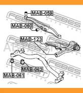 ����������� ������� ������� ������ | ��� ����/��� | Mitsubishirvr N60,70, Space Wagon N30,40, EXPO-LRV N21W, Space Wagon N8 MAB123 ����