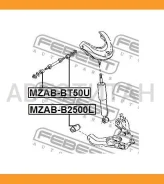 ���������� ������� ������ Ford Everest 06/Ranger 06, Mazda BT-50 06 MZABBT50U ����