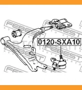 ������� ����� ������ L/R Toyota RAV4 SXA1# 1993-2000 0120SXA10 ����