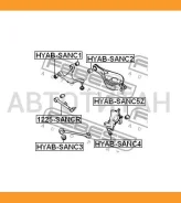 ������ ����� Hyundai Santa Fe 2.7 06 �/� HYABSANC3 ����