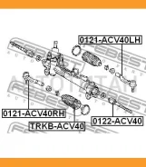 ���� ������� Toyota Camry ACV30/MCV30 2001-2006 0122ACV40 ����