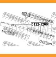 ���� ������� L/R Daihatsu Terios 1.3 97-05, Toyota Opa 1.8 00-05 / Vista/Ardeo 2.0 98-03 0122J200 ����