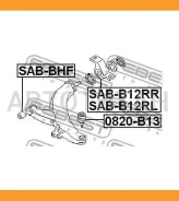 ����������� ������ ��������� ������ ������ (��������������) Subaru Legacy B12 1997.11-2003.04 [JP] Febest SABB12RL SABB12RL ����