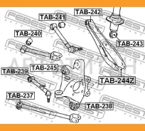 ����������� ������ ����� ��������� | ��� ����/��� | Lexus, Toyotags450H GWS191, GS Series GRS19, URS190, UZS190, GS30, 35, 43 Febest TAB244Z TAB244Z �...