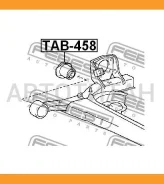 ����������� ������ ����� | ��� ����/��� | Toyota, Scionporte, Spade NCP14, NSP14, XD ZSP110, IQ EV KPJ10, Corolla, Febest TAB458 TAB458 ����