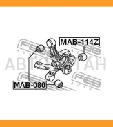 ���������� ������ ����� Mitsubishi Eclipse 06/Galant 06/Lancer 07/Outlander 02 MAB114Z ����