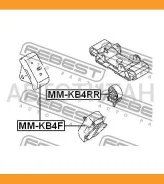 ������� ��������� ������ mt Mitsubishi Pajero/Montero Sport KH0# 2008.07-2013.01 [EUR/MMTH] Febest MMKB4RR MMKB4RR ����