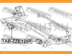 ����������� ������ ����� | ��� ����/��� | Toyotacorolla HB (UKP) CDE120, NDE120, ZZE12, Corolla, Altis CE140, NDE140 Febest Tabzze120R TABZZE120R ����