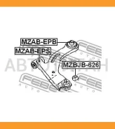 ����������� �������� ��������� ������ Mazda Tribute EP 2000-2007 C9999, 0501TRS, 4061198, CAB10006, D24T20WS, 0501TRS, BH25048, 11J2369, 7701890SX, 87...