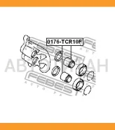 ������� �������� ���������� ��������� Toyota Estima TCR1#,2# 1990.05-1999.12 [JP] 0176TCR10F ����
