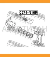 ������ ������������ �������� ���������� ��������� Nissan Primera P11 1996-2001 0274N16F ����