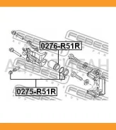������� �������� ���������� ������� Nissan Pathfinder R51M 2005.01-2014.11 [EL] 0276R51R ����