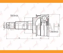 ���� �������� | ����� ����/��� | Mazda Familia 323 Laser Bhalps, BHA5PS [CO5110] CO5110 ����