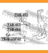 ����������� ������� ��������� ������ | ����� ����/��� | Febest TAB483 TAB483 ����