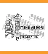 �������� ������� ������������ Toyota Corolla AE100/EE100/CE100 1991-1997 TDAE100R ����